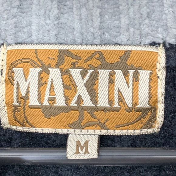 Maxini Mens Chenille Pullover 1/4 zip Rib Sweater Vintage M 2935 EUC - Picture 3 of 6